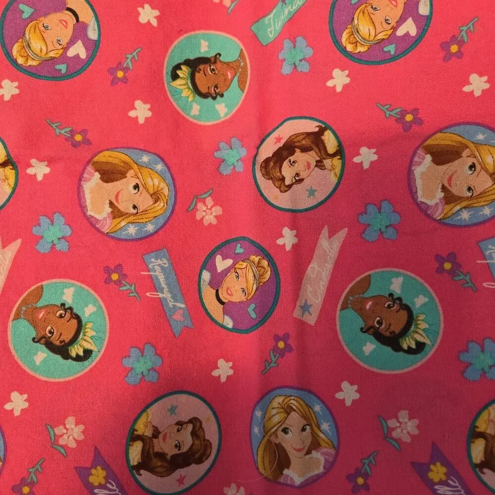 Handmade Disney Princess pillow case